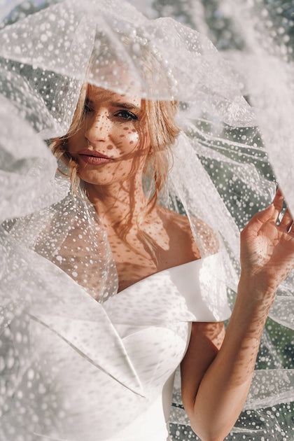 Cathedral snowdrop veil