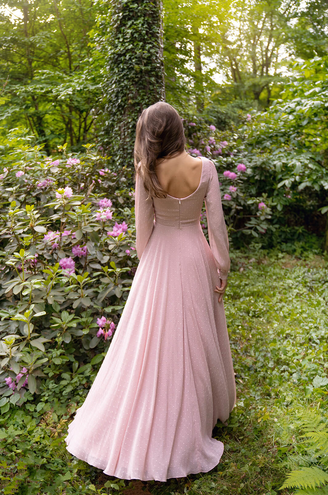 Piryt Pink – long occasion dress, DAMA Couture.