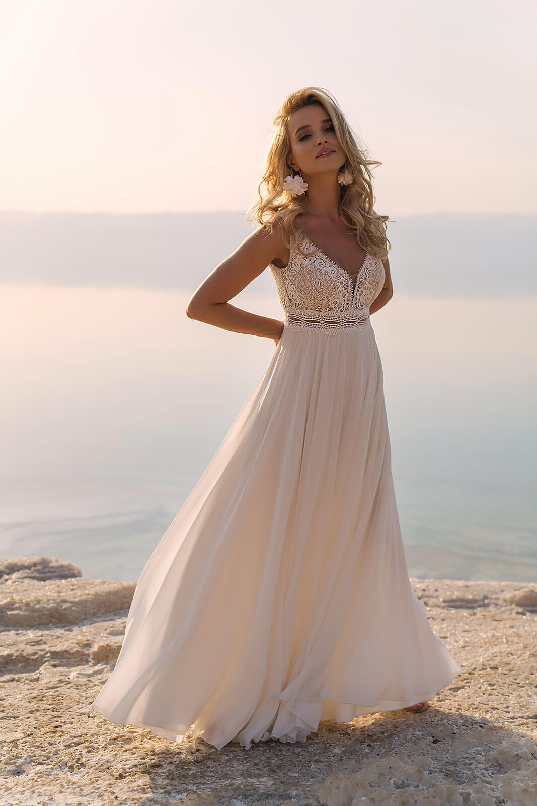 Wedding dress Atena – A-line wedding dress, DAMA Couture.