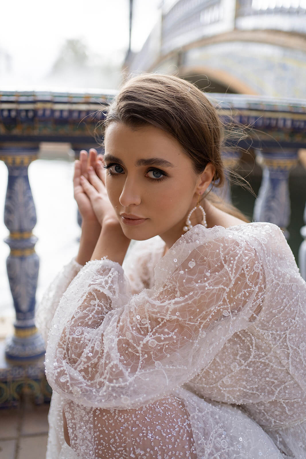 Suri – wedding dress, full silhouette.