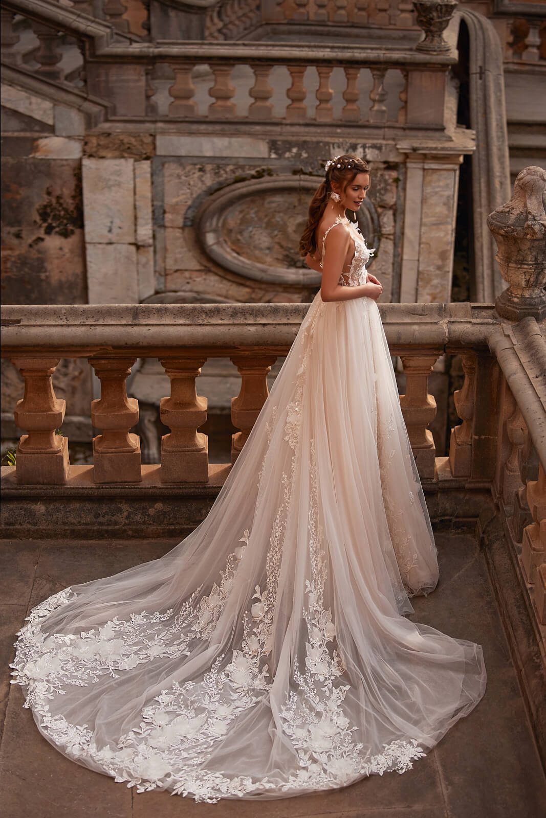 Wedding dress Sandi – A-line bridal gown, DAMA Couture.