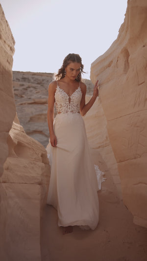 Brautkleid Malika im Video